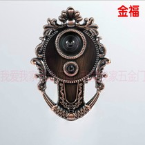 Cats Eye door mirror doorbell two-in-one security door one cats eye with doorbell Universal HD multi-function household door mirror