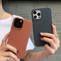 Apple 13 mobile phone case iphone12pro liquid silicone 11 womens model 2021 New 13promax special x premium feel xr small red book explosive 8p niche 13p