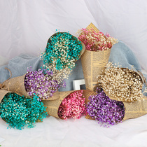 Starry dried flower bouquet ins dried flowers send boys and girls day gifts small bouquet immortalized flower decoration ornaments