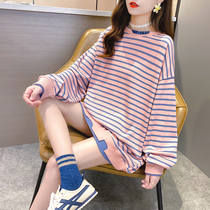 Pregnant woman autumn clothing spring and autumn clothing women 2022 new boomers loose Han version Long sleeves Fashion Previous clothes gestation