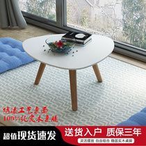 Floating window table small coffee table Japanese wooden paint modern tatami simple Net Red low table balcony learning table Kang