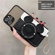 Suitable for card-mounted mobile phone case can be put something on the back of the mobile phone case can be inserted into the card pocket pocket Apple