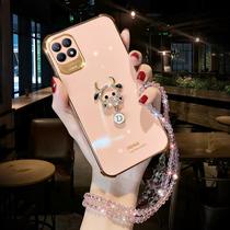 Applicable oppo mobile phone case reno5 gas type σ ppo mobile phone case reno6 female New pro ten Limited