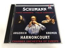 Schumann Piano Concerto Violin Concerto Agrich Kramer Hanonkut conductor