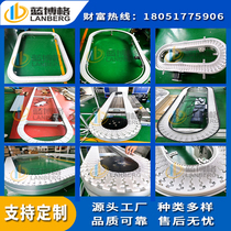 Conveyor transport belt flexible chain plate line logistics sorting assembly line loading and unloading turning conveyor belt conveyor belt