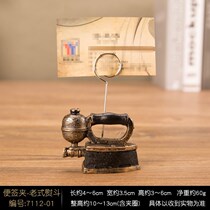 New desktop tips note shelf creative message clip Holder Holder vertical photo ornaments girl decorations business card