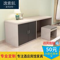 Bed Head Cabinet Hostel Hotel Hotel Guesthouses Hotel Guesthouse full computer desk TV Closet Special Minimyo Desk Custom Desk