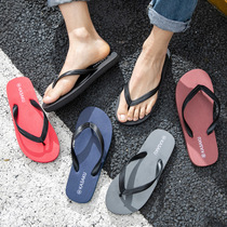  Flip-flops mens trendy non-slip deodorant clip feet mens slippers summer outdoor sandals 2021 new beach sandals