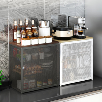 Kitchen countertop cupboard Household locker Mini multi-function tableware dishes dishes leftovers storage breathable storage