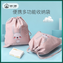 Multifunctional portable breast pump storage bag 3 baby bottle Diapers Baby out storage bag Universal