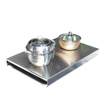 Stainless steel gas stove cover rack kitchen stove cover shelf microwave stand induction cooker gas cover