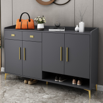Shoe cabinet household door light luxury door entrance cabinet balcony cabinet storage cabinet living room large capacity door shoe rack