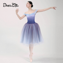 danceelite ballet tutu skirt professional ballet costume adult dance one-piece dress