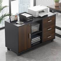 Office cabinet file cabinet wooden low cabinet with lock data cabinet floor-to-ceiling file mobile locker office furniture