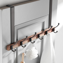 Door rear hanger hanging hanger wall-hanging wall free from punching in kitchen bathroom without mark for containing clothes rack deviner