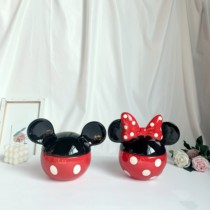 Outdoor cartoon characters FRP Mickey Mouse Sculpture Landscape Decoration Mall Meichen Kindergarten Ornaments
