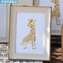 Photo frame simple resin creative decoration photo wall 8 inch modern creative photo studio wall hanging photo frame set table