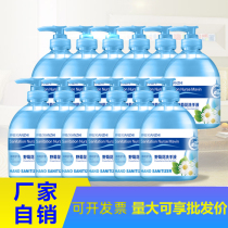 Wild chrysanthemum Fragrant hand sanitizer 500ml * 12 bottles of fragrance household hand Care Nourishing moisturizing clean and real
