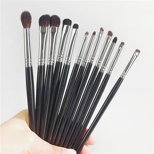 Тонкие кисти для макияжа для век Set Eyde Thense Brow Eyeline