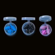 Swimming silicone nose clip earplugs diving waterproof set soft and comfortable anti-choking water non-slip professional equipment anti-water