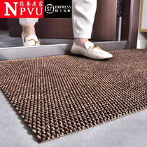 High-grade entrance door mat household entrance mat The foot mat can be cut carpet anti-skid dirt mat