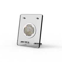 Sky-TGG Coin Coin Hollowed-out Collection Show Shelf 38mm Yuan-Head Silver Yuan Gifts Display Case