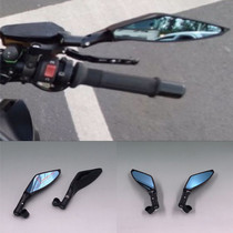 Motorcycle sheep horn shape rearview mirror universal 150 250NK spring wind reversing mirror KTM390 modified BN302S