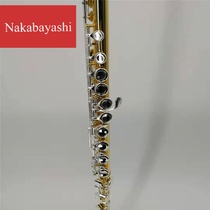 Gold large body silver key 16-hole closed-hole flute playing instrument Color flute