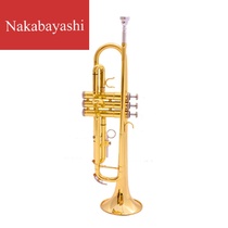 Trumpet musical instrument B-down Trumpet Trumpet Musical instrument Golden beginner exam Professional performance