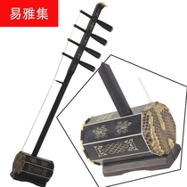  Alto Sihu Ebony bone carving Silver silk Alto Sihu National stringed instrument Mongolian Sihu