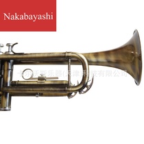 Trumpet instrument B-down trumpet trumpet instrument Blue antique beginner exam professional performance
