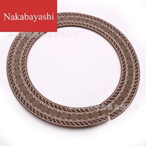 92mm inner diameter mouth wheel flower folk guitar mouth wheel flower Solid Wood Wood leather mouth wheel