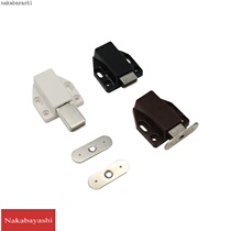 Wardrobe door rebound device Pull-free door push-on switch rebound cabinet touch bead self-elastic magnetic press bomb device