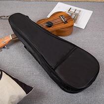 Set to be LOGO plus cotton violin Baukulele small guitar clamping cotton backpack Guitar Bag Black Bag Jukri Riri