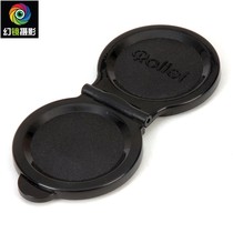 Black roleli Luolai double reverse 80mm 135mm 2 8 D E F G lens cover plastic front mirror cover