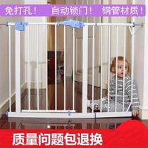 Outdoor fence door indoor half waist door creative railing baby simple plastic dog stair fence dog large dog