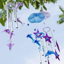 Creative imitation crystal wind chimes hipster pendant boys and girls birthday gifts Japanese bedroom room decoration door ornaments