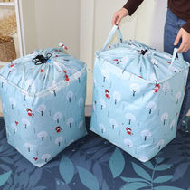 Clothes quilted with bunches pockets Collating debris Oxford cloth bags Moving packing clothing Collation bag Large Number of bags