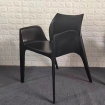 Nordic Art Designer Guests Reception Dining Chair Mesh Red GRP Special Baking Varnish Negotiate Outdoor Leisure Chair