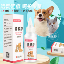 Cat eye drops eye drops anti-inflammatory and swollen for dogs and cats for pets with eye inflammation redness swelling pus and tears for dogs