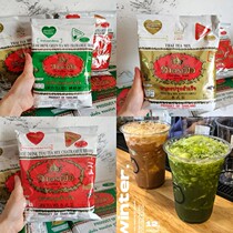 2 bags*400g Thai orange milk tea Thai hand brand red milk tea stall milk tea raw materials Thai milk green gold standard tea