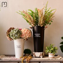 Field Garden Iron Sheet Flower Barrel Flower flower Flower Flower Arranging Flowers Bucket Creativity Shop Window Swing Piece Iron Art Flower Pot Decoration Small Flower Drum