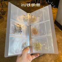 Little red book pack transparent jewelry storage bag earrings anti-oxidation jewelry jewelry pvc sealed pouch