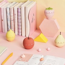 Suitable for students creative fruit timer rotation time manager learning work efficiency mechanical reminder