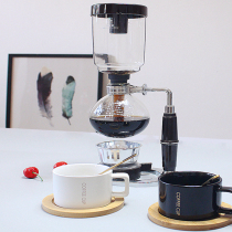 Siphon household glass coffee pot set Coffee machine Coffee machine Coffee memory siphon pot manual