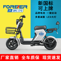(Permanent)Electric car Bicycle net red Small battery car Adult men and women walk long-distance runner Tram takeaway