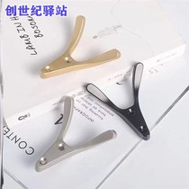 Clothes hook coat hook creative gold coat hook door wardrobe shoe cabinet bathroom hook single clothes hat