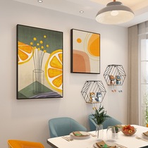Nordic restaurant wall decoration TV background wall creative Net red ins wall decoration room decoration wall decoration