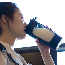 Shaking Cup fitness protein shake powder Cup portable automatic mixing cup high temperature resistant Net Red Milk Cup female