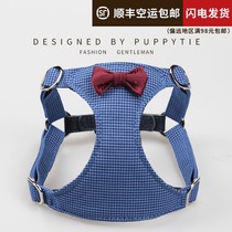 Puppytie Dog Traction Rope Small Dog Dog Rope Walking Dog Rope Vest Style Teddy Kirky Pet Chest Braces